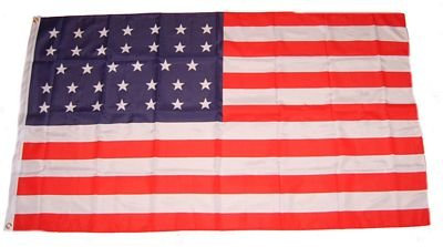 Fahne Flagge USA 34 Sterne Bürgerkrieg 1861-1863 NEU
