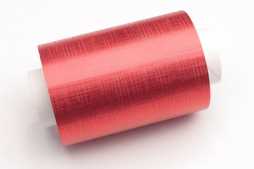 Fripac-Medis Aluminium-Haarfolie Super-Plus geprägt 16 my 12 cm x 100 m, rot