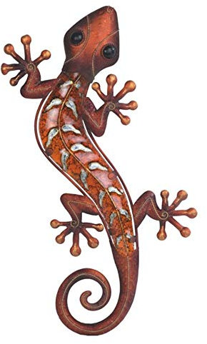 StealStreet ss-g-63077 orange Eidechse Kupfer Wandschmuck, 45,7 cm