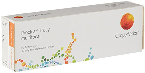 Proclear 1day Multifocal Tageslinsen weich, 30 Stück / BC 8.70 mm / DIA 14.20 / ADD MED / -4.50 Dioptrien