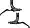 Shimano Deore BL-T611 3-Finger Brake Levers for V-Brakes - Black, Left Hand