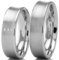 500/- Palladium Eheringe B-48-02677-78
