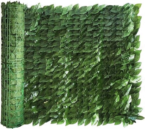 Siepe Sintetica Edera Basic con Foglia edera Verde Brixo - 1.5x20 mt