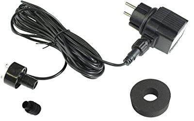 éclairage de Fontaine Pierre Source LED Anneau LED éclairage Piscine éclairage étang Blanc Froid avec Alimentation pour l'éclairage de la Piscine raccord de Tuyau