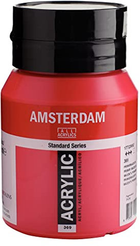 Amsterdam Standard Series Acrylic Jar 500 ml Primary Magenta 369 (17723692)