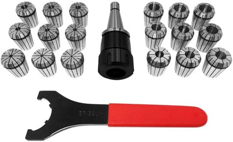 PAULIMOT ER32-Spannzangen-Set 2-20 mm SK30 (DIN 2080) / M12 im Alu-Koffer