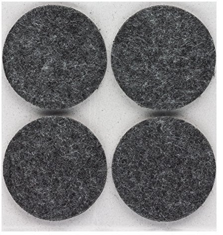 peha Filzgleiter - Möbelgleiter selbstklebend - 5,0 mm stark, rund 42 mm (4 STK.)