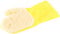 PEARL Putzhandschuhe: Handschuh mit Polier-Pad aus Wollfasern, rechtshändig (Schwamm-Handschuhe, Autopflegesets, Arbeitshandschuhe)