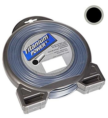 Filo decespugliatore Nylon Titanium rotondo 2,5 mm per 15 m in Cover