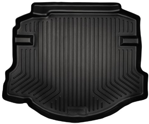Husky Liners Weatherbeater Trunk Liner | Fits 2006-2011 Honda Civic 4-Door (Excludes Hybrid) | 1-pc Black - 44011