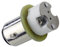 DAVID CO Adapter Bajonett BA15s auf G4 (Sockel) - LAMPE - Weiß/Silber