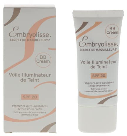 Embryolisse, Bb Cream Complexion Iluminating Veil Spf20, Mandel, 30 ml