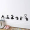 V & C Designs™ Wandaufkleber Banksy Ratten-Kollektion, für Salon, Wohnzimmer, Esszimmer, Küche, Schlafzimmer, aus Vinyl