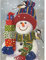 Bits and Pieces 1000 Teile Puzzle Schneemann mit Geschenken, Schneemann, Weihnachts von Künstler William Vanderdasson 1000 Pc Jigsaw
