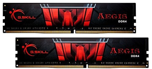 G.Skill Aegis - Memoria para Ordenador (16 GB (2 x 8 GB) DDR4 3000 MHz, CL16, 2 módulos de RAM DDR4 PC4-24000, F4-3000C16D-16GISB