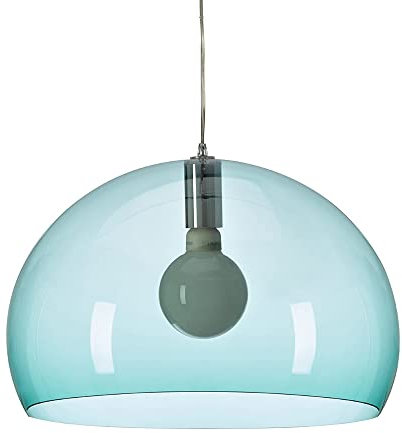 Kartell FL/Y, Suspension Lamp, Salbeigrün