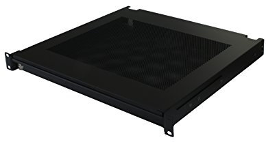 Penn Elcom EX-6301B: Black Laptop Security Drawer with Rear Cable Access