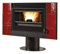 Stufa a pellet Extraflame Esmeralda bordeaux [EXTRAFLAME]