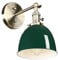 Yosoan Wandleuchte Antik Deko Design innen Wandbeleuchtung Vintage Industrie Loft-Wandlampen Wandbeleuchtung (Dunkelgrün)