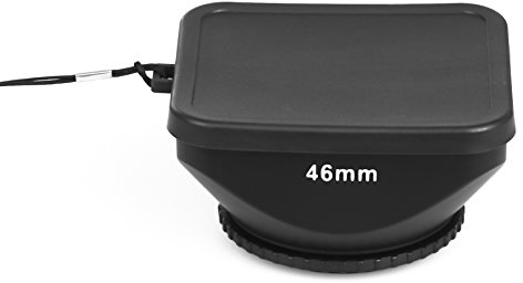 DV Lens Hood 46 mm Camera Lens Hood for Camera Video Camera 46 mm