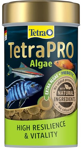 Tetra Pro Algae Multi-Crisps - Premium fish food with algae concentrate for increased strength, 100ml