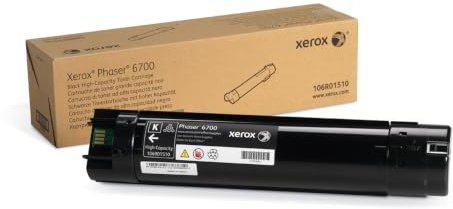 Xerox Phaser 6700 Black High Capacity Toner Cartridge (18,000 Pages) - 106R01510
