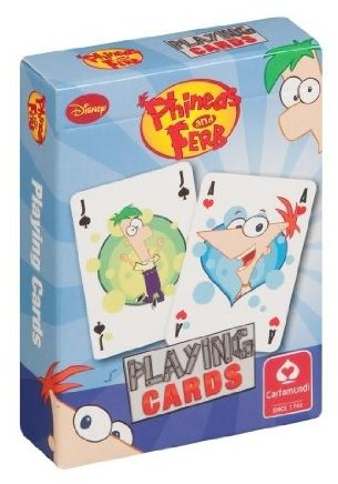 Disney - Phineas & Ferb Spielkarten/Playing Cards