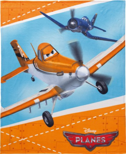 Herding 756416035 Fleecedecke Disney´s Planes, 100% Polyester, 130 x 160 cm