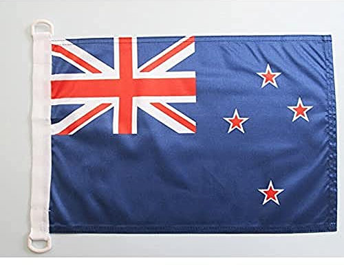 AZ FLAG Bootflagge Neuseeland - 45x30 cm - Neuseeländische Bootsfahne 30 x 45 Cm Marine Flaggen - Flaggen
