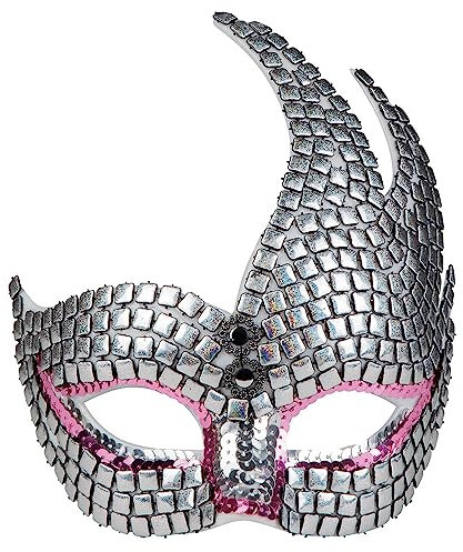 Boland 00286 - Augenmaske Venice brillanti, mit Glitzersteinen und Pailetten, Kostüm-Accessoire, Themenparty, Mottoparty