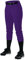 Alleson Athletic Fastpitch Softball-Hose für Damen Niedrige Taille Double Knit Lila Softballhose mit Gürtelschlaufe (Stil 605PBW) XXL