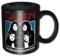 Queen – Bo rhap Black – Tasse MUG en céramique – 8,5 cm Hauteur 9,5 cm + accessoires Mehrfarbig