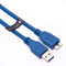 Keple Cable de carga Compatible con Samsung Galaxy Note Pro 12,2 By USB3, USB 3.0 Cable, Micro B Para Samsung Galaxy Note Pro 12.2 Tablet (0.5m Azul)