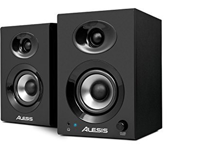 Alesis Elevate 3, Casse Monitor Attive da Scrivania Biamplificate con Audio di Qualità, Ottimi per Film, Gaming, Musica e Produzione Multimediale, 60 W Picco, Coppia