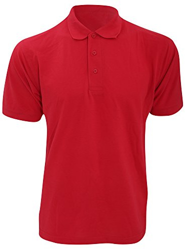 Kustom Kit Mens Klassic Superwash Short Sleeve Polo Shirt (XL) (Red)