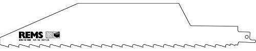REMS 561125 – Klinge Sierra hm-300 – 12 mm weiß