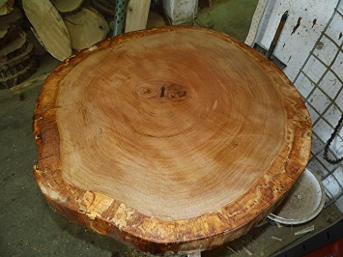 Baumscheibe, Holzscheibe,ca.70x5 cm, Tischplatte, Eiche, geschliffen, geölt