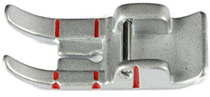 Quiltfuß für Nähmaschinen ohne Obertransport, passend für Nähmaschinen von W6, Brother, AEG, Silvercrest, Carina, Veritas, Singer, Janome, Dorina, Meister