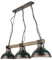 Licht-Erlebnisse Hängelampe Metall Holz in Kupfer Antik Esstisch Wohnzimmer 72 cm lang E27 Vintage 3-flammig Rustikale Esszimmer Pendelleuchte HAKON
