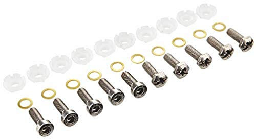 GROHE Befestigungssatz (Original Ersatzteil, Langlebig, Robust, Herstellergarantie: 5 Jahre), Chrom, 46310000