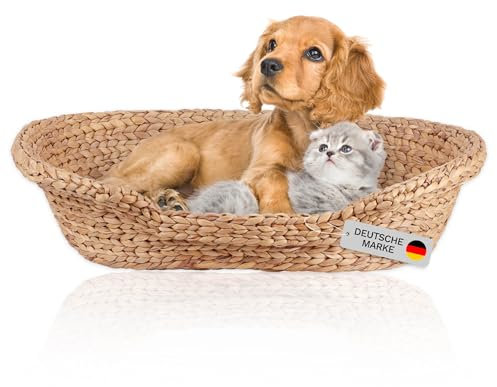 kratzbaum.tv Panier pour chat en jacinthe d’eau tressée