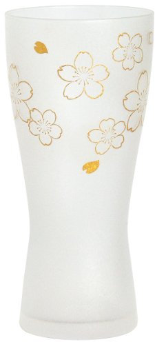 ADERIA Verre à bière fabriqué au Japon 300 ml (Sakura)