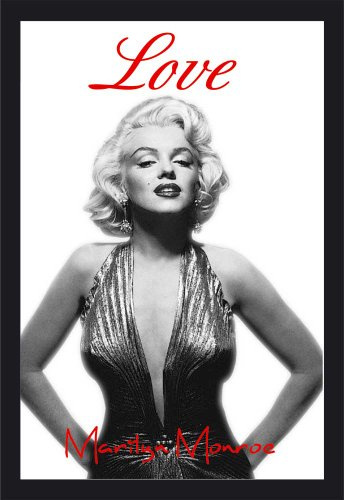 empireposter KS193 Monroe, Marilyn - Love - Bedruckter Spiegel
