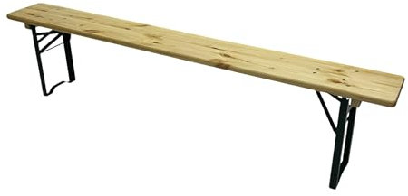 2 Meter wooden benches, scout benches, beer benches, Oktoberfest Bench, Folding Wooden Bench