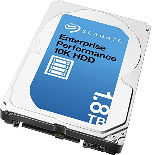 Seagate ST1800MM0018 2,5 Zoll 1800 GB SAS 12 Gb/s, 10 K U/min, Cache 128 MB, 512E (Thunderbolt) Enterprise Festplatte