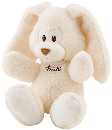 Trudi Hase Cremino Elfenbein Plüschtiere und Doudou-Spieluhren für Babys. Baby-Teddybären für Kinder. Neugeborenengeschenk für die ersten Monate | 18x26x10cm Größe S | Baby Cremino | Modell 18134