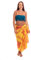 Ciffre Sarong Pareo Wickelrock Strandtuch Tuch Schal Hüftrock Brustkleid Orange Töne