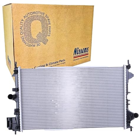 NISSENS 63123 Kühler, Motorkühlung | Kompatibel mit: OPEL SIGNUM CC, VECTRA C, VECTRA C Caravan, VECTRA C CC
