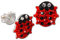 Teenie-Weenie Ohrringe Kinder Silber Ohrstecker Marienkäfer rot SDO8003R Silber Ohrstecker