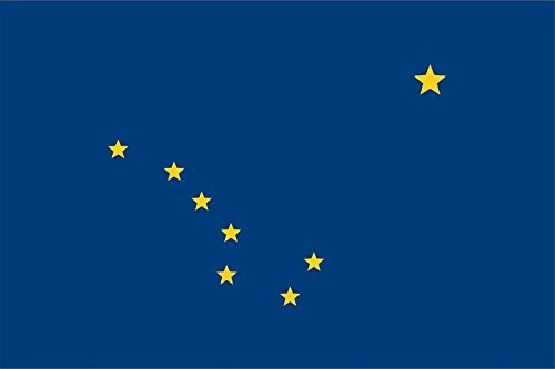 U24 Fahne Flagge Alaska 60 x 90 cm